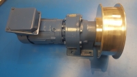 Motor Gearbox unit with 200mm pulley